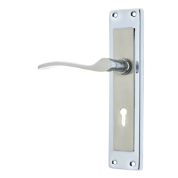 M7A20 - 3 Lever Lockset Wild Star 8" -M7A20_OLA_T